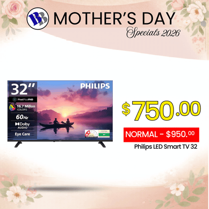 (MOTHERS DAY SPECIAL) Philips LED Smart TV 32 - "PICKUP FROM BLUEBIRD LUMBER & HARDWARE VAITELE ONLY"