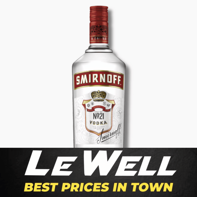 SMIRNOFF RED 1LTR (PICK UP FROM LE WELL COMPANY SAVALALO ONLY)