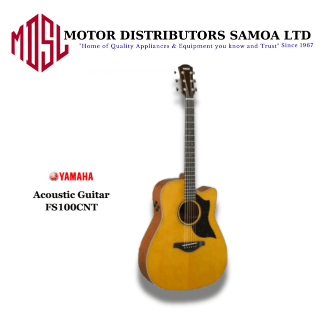 Yamaha Music Acoustic Guitar FS100CNT "PICKUP FROM MOTOR DISTRIBUTORS Fugalei Street, Savalalo at Mcdonalds Building"