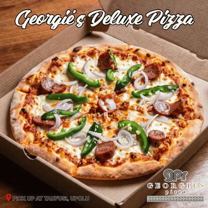 Georgie's Deluxe Pizza “PICKUP FROM GEORGIES PIZZA TAUFUSI, UPOLU”