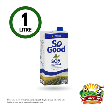 So Good Soy Milk 1Ltr "PICKUP FROM FARMER JOE SUPERMARKET VAITELE ONLY"