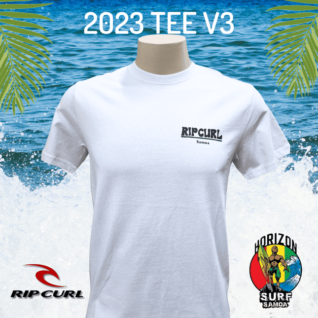 2023 Rip Curl Samoa Destination Tee - V3 White - Samoamarket.com
