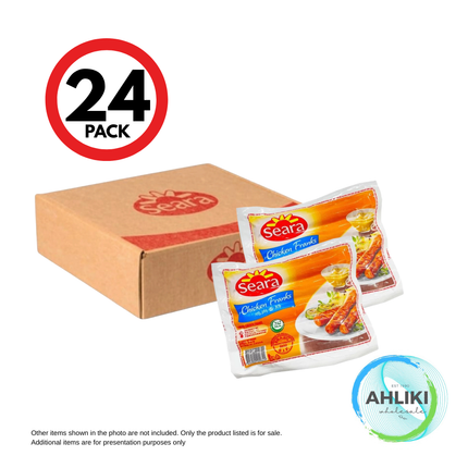 SEARA Chicken Frankfurts Sausages 340g x 24PACK "PICKUP FROM AH LIKI WHOLESALE"
