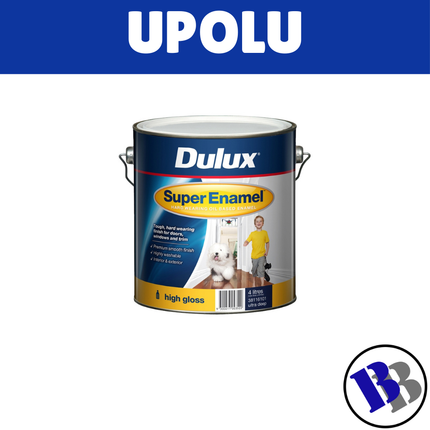 Dulux Professional Paint Enamel Highgloss White 4L - "PICKUP FROM BLUEBIRD LUMBER & HARDWARE UPOLU ONLY"