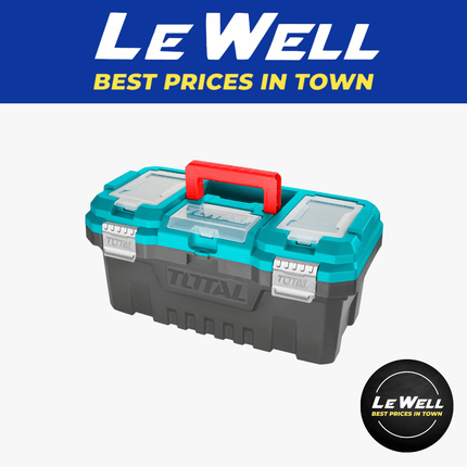 TOTAL Plastic Bundle Tool Box 20" (PICK UP FROM LE WELL COMPANY SAVALALO ONLY)