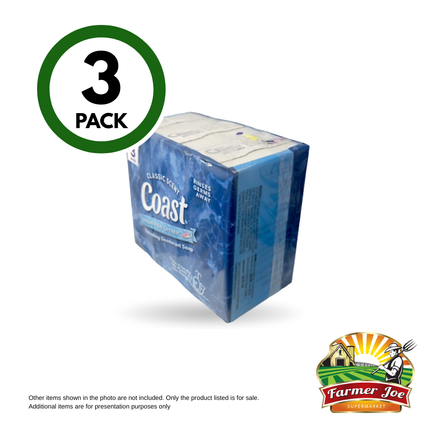 Coast Bar Soap 3pkt "PICKUP FROM FARMER JOE SUPERMARKET VAITELE ONLY"