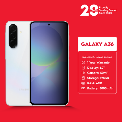Galaxy A36 "PICK UP FROM DIGICEL SAMOA"