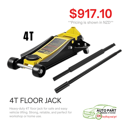 4T FLOOR JACK "PICKUP FROM AUTO PARTS, MATAUTU"