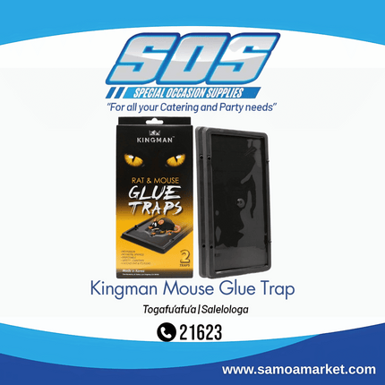 Kingman Mouse Glue Trap "Pick Up From S.O.S LTD, Togafuafua"