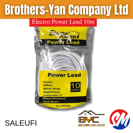 Electro Power Lead 10m - "PICKUP AT BROTHERS YAN UPOLU"