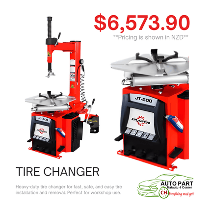TIRE CHANGER "PICKUP FROM AUTO PARTS, MATAUTU"