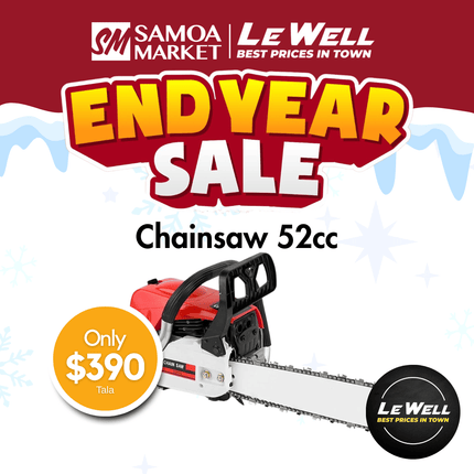 Chainsaw 52CC (PICK UP FROM LE WELL COMPANY SAVALALO ONLY)