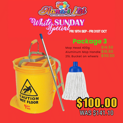 White Sunday Package 3 "PICK UP AT HANA'S LIMITED TAUFUSI"