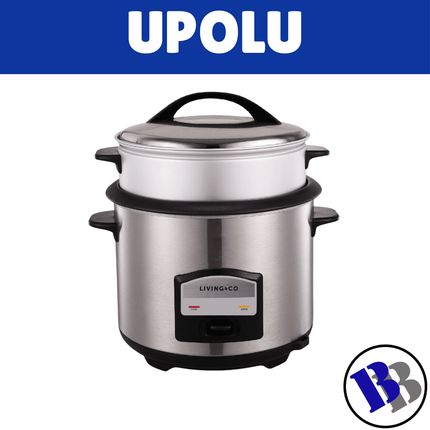 Living & Co Rice Cooker 13 Cup - "PICK UP AT BLUEBIRD LUMBER HARDWARE UPOLU ONLY"