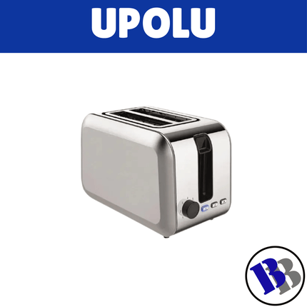 Living & Co Toaster 2 Slice Stainless Steel - "PICK UP AT BLUEBIRD LUMBER HARDWARE UPOLU ONLY"