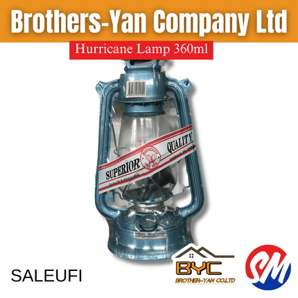 Hurricane Lamp 360ml - "PICKUP AT BROTHERS YAN UPOLU"