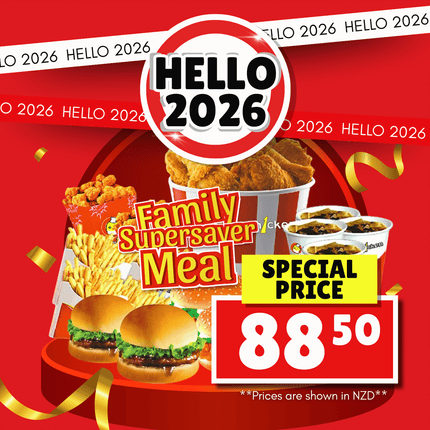 HELLO 2026! Family Super Saver Meal "PICKUP FROM MR. CHICKEN PLAZA OR VAITELE"