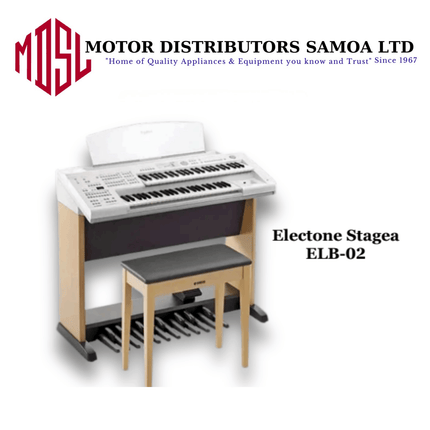 Yamaha Music Electone Stagea ELB-02 (with Bench) "PICKUP FROM MOTOR DISTRIBUTORS Fugalei Street, Savalalo at Mcdonalds Building"