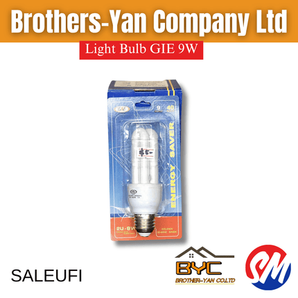 Light Bulb GIE 9W - "PICKUP AT BROTHERS YAN UPOLU"