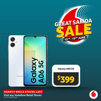 Samsung Galaxy A06 5G "PICK UP FROM VODAFONE SAMOA"