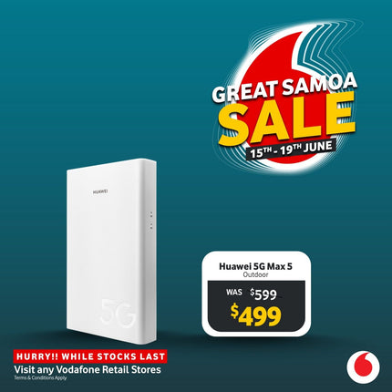 Huawei 5 CPE-H352-381 Router - "PICK UP FROM VODAFONE SAMOA"