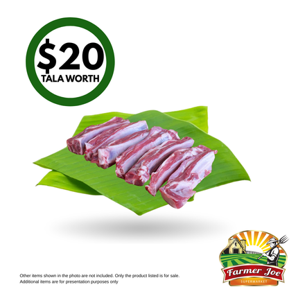 BBQ Lamb Repacked $20 Tala Value "PICKUP FROM FARMER JOE SUPERMARKET VAITELE ONLY"
