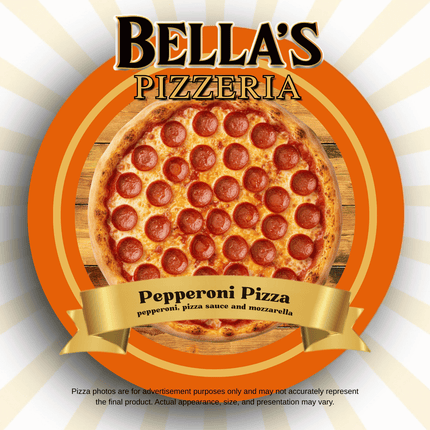 Pepperoni Pizza "PICKUP FROM BELLAS KITCHEN, TAUESE, APIA"