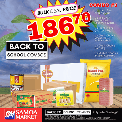 Back To School COMBO #3 "PICKUP FROM AH LIKI WHOLESALE"