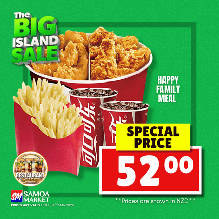 Happy Family Meal "PICKUP FROM RTV SALELOLOGA"