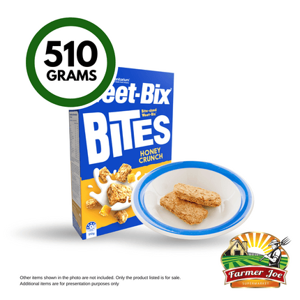 Sanitarium Weet Bix Crunchy Honey Bites 510g "PICKUP FROM FARMER JOE SUPERMARKET VAITELE ONLY"