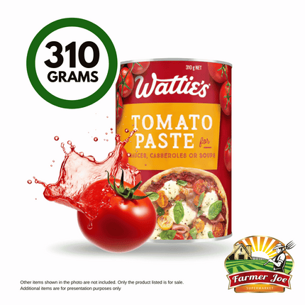 Watties Tomato Paste 310g "PICKUP FROM FARMER JOE SUPERMARKET VAITELE ONLY"