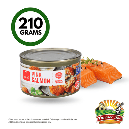Pams Pink Salmon Smoked 210g "PICKUP FROM FARMER JOE SUPERMARKET VAITELE ONLY"