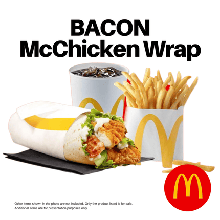 Bacon McChicken Wrap "PICK UP FROM MCDONALD'S, APIA"