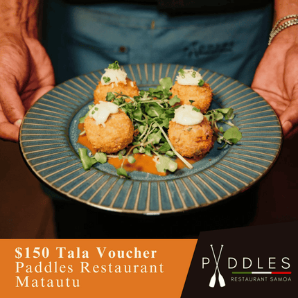 Paddles Restaurant - Matautu, Apia WS$150 Tala Dinner Voucher