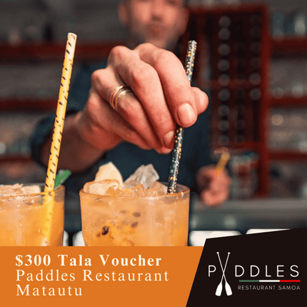 Paddles Restaurant - Matautu, Apia WS$300 Tala Dinner Voucher