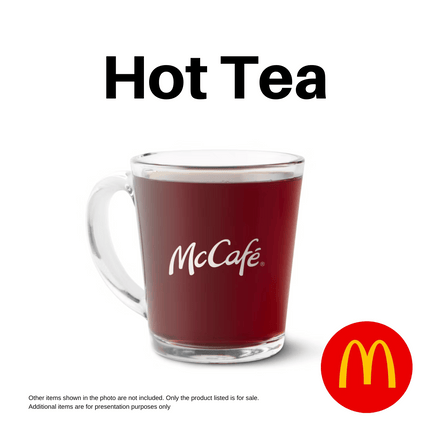 Hot Tea "PICK UP FROM MCDONALD'S, APIA"