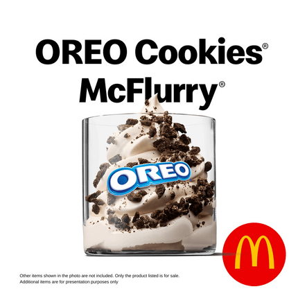 McFlurry "PICK UP FROM MCDONALD'S, APIA"