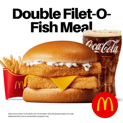 Double Filet o Fish Meal "PICK UP FROM MCDONALD'S, APIA"