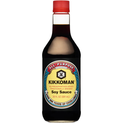 Kikkoman Soy Sauce 20oz "PICKUP FROM FARMER JOE SUPERMARKET UPOLU ONLY" - Samoamarket.com