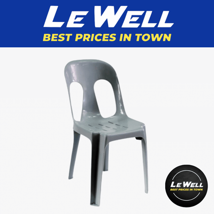 Pipee Grey Chair (PICK UP FROM LE WELL COMPANY SAVALALO ONLY) - Samoamarket.com