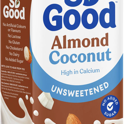 So Good - Almond Coconut 1Ltr "PICKUP FROM FARMER JOE SUPERMARKET UPOLU VAITELE ONLY" - Samoamarket.com