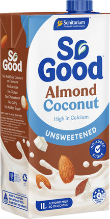 So Good - Almond Coconut 1Ltr "PICKUP FROM FARMER JOE SUPERMARKET UPOLU VAITELE ONLY" - Samoamarket.com