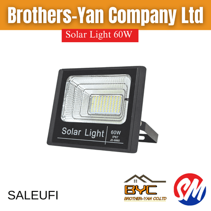 Solar Light60W - "PICKUP AT BROTHERS YAN UPOLU & SAVAII" - Samoamarket.com