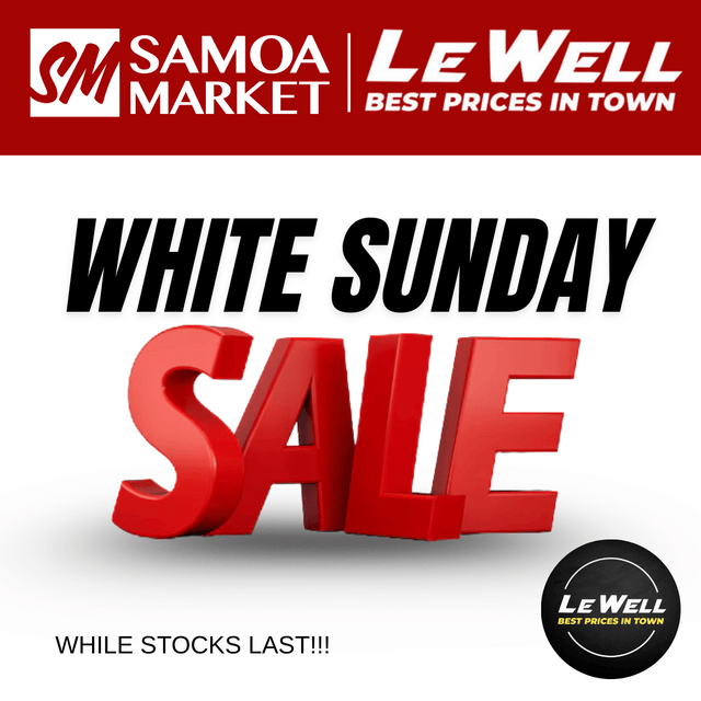 White Sunday SALE at Le Well