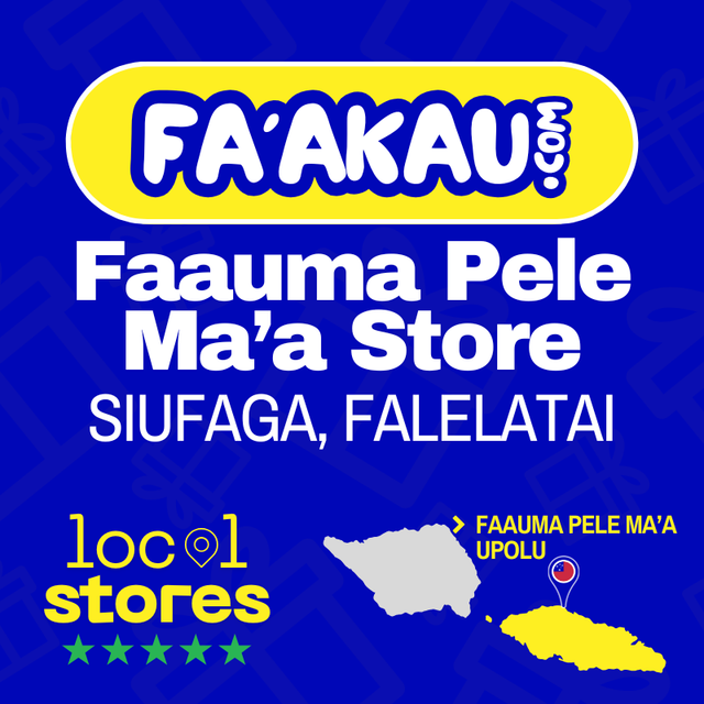 Faauma Pele Ma'a Store - SIUFAGA FALELATAI > UPOLU