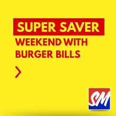 Collection image for: SUPER SAVER WEEKEND with Burger Bill's Restaurant!
