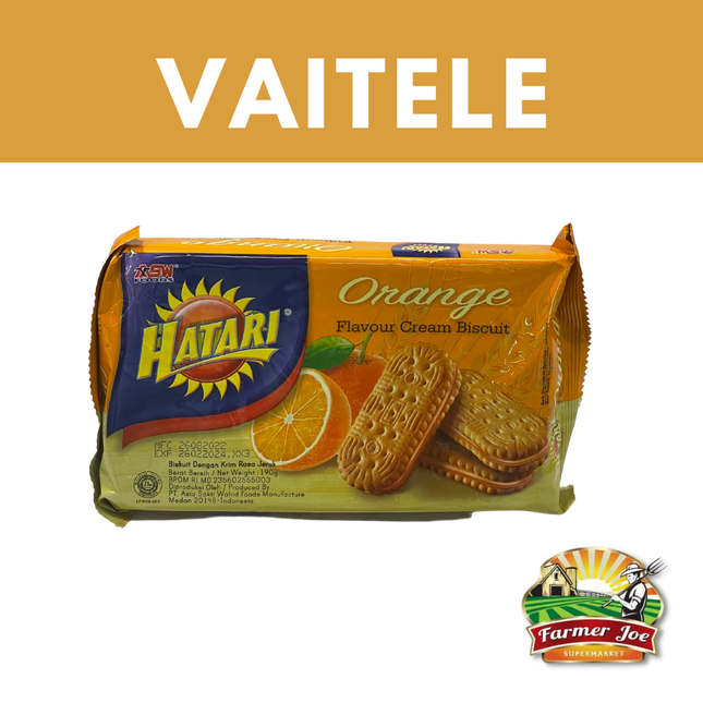 Hatari Pineapple Cream 190g  "PICKUP FROM FARMER JOE SUPERMARKET VAITELE ONLY"