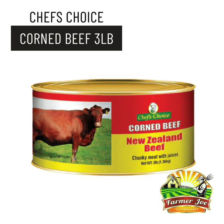 Chefs Choice Corned Beef 3LB 