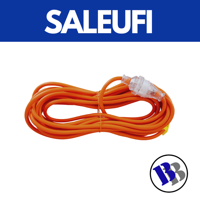 EXTENSION Cord H/Duty 10m Orange Electro Power - Substitute if sold out  - "PICKUP FROM BLUEBIRD LUMBER SALEUFI"