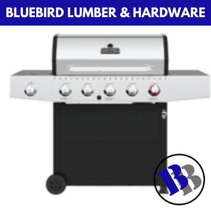 BBQ GRILL 5 BURNER -GRILLPRO - "PICKUP FROM BLUEBIRD LUMBER & HARDWARE"